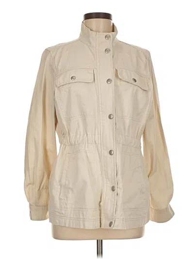 Pre-owned Gap Jacket In Ivory