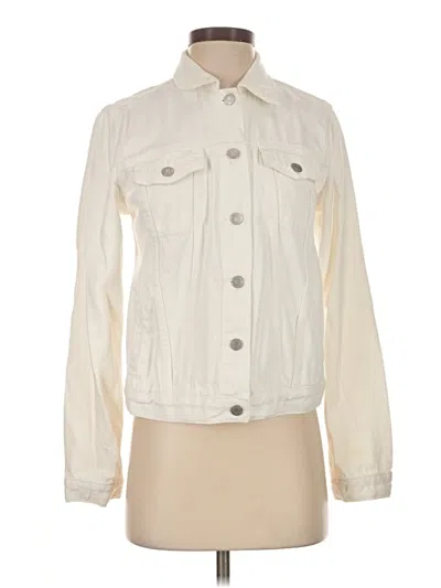 Pre-owned Gap Jacket In Ivory