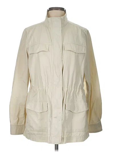 Pre-owned Gap Jacket In Ivory