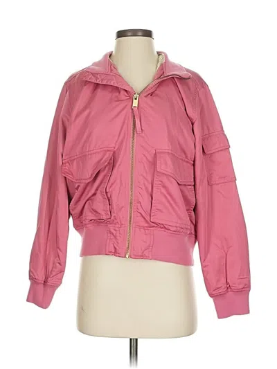 Pre-owned Gap Jacket In Pink