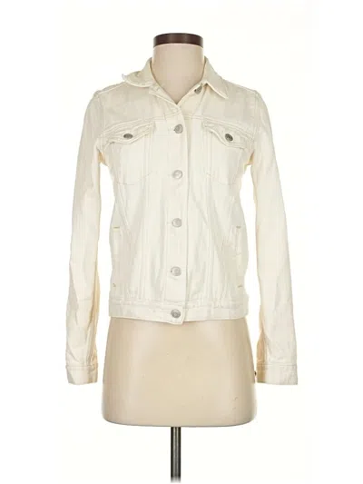 Pre-owned Gap Jacket In White