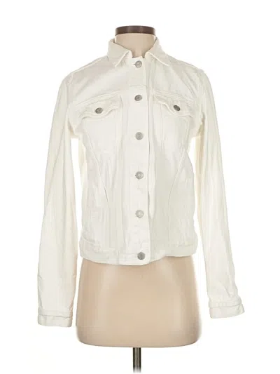 Pre-owned Gap Jacket In White