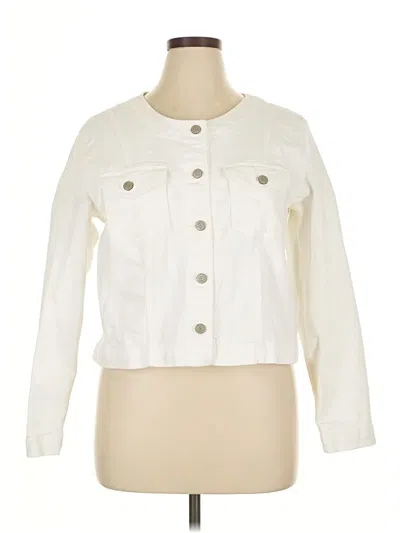 Pre-owned Gap Jacket In White