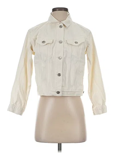 Pre-owned Gap Jacket In White