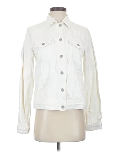 Pre-owned Gap Jacket In White
