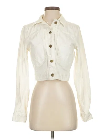 Pre-owned Gap Jacket In White
