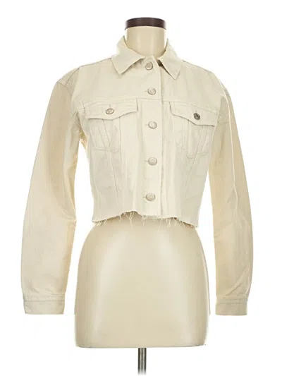 Pre-owned Gap Jacket In White
