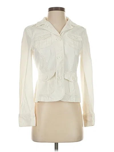 Pre-owned Gap Jacket In White