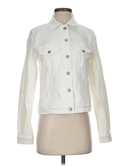 Pre-owned Gap Jacket In White