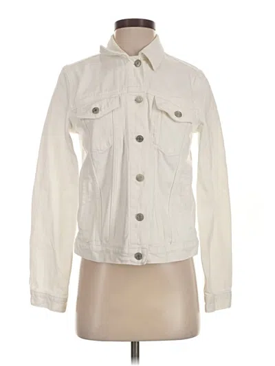 Pre-owned Gap Jacket In White