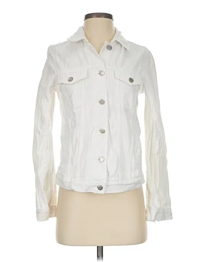 Pre-owned Gap Jacket In White