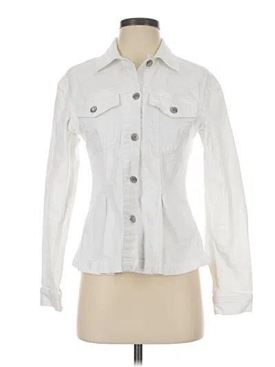 Pre-owned Gap Jacket In White