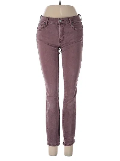 Pre-owned Gap Jeans In Burgundy