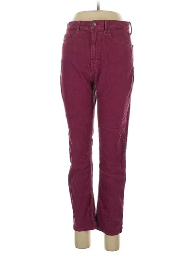 Pre-owned Gap Jeans In Burgundy