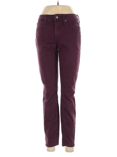 Pre-owned Gap Jeans In Burgundy