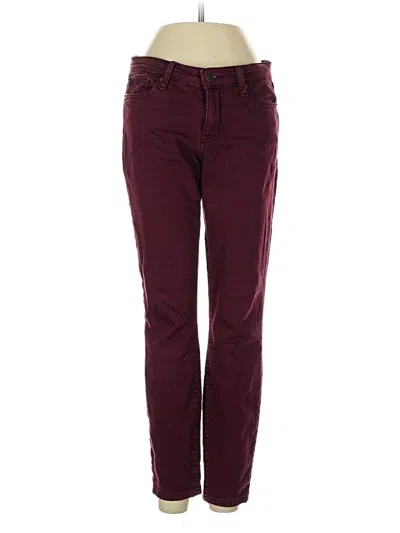 Pre-owned Gap Jeans In Burgundy