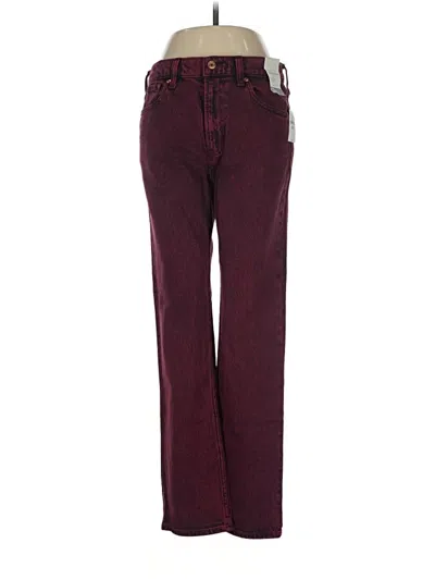 Gap Jeans In Burgundy