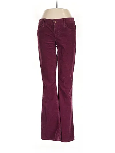 Pre-owned Gap Jeans In Burgundy