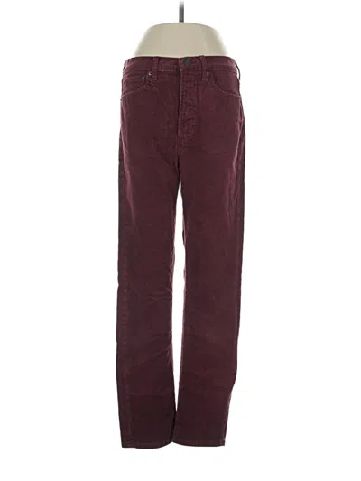 Pre-owned Gap Jeans In Burgundy