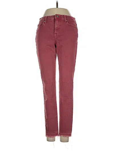 Pre-owned Gap Jeans In Burgundy