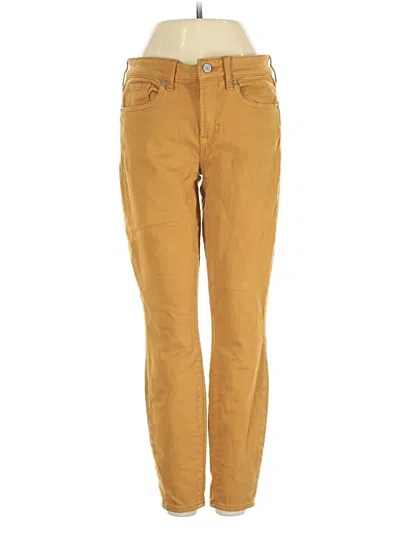 Pre-owned Gap Jeans In Gold