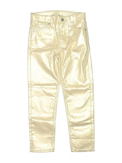 Pre-owned Gap Kids' Jeans In Gold
