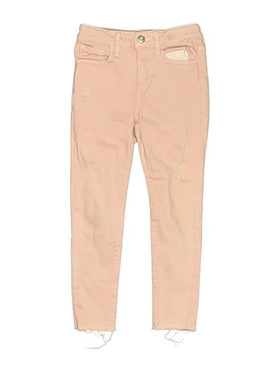 Pre-owned Gap Kids' Jeans In Pink