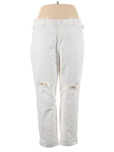 Pre-owned Gap Jeans In Silver