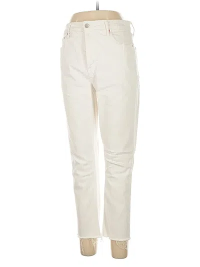 Pre-owned Gap Jeans In White