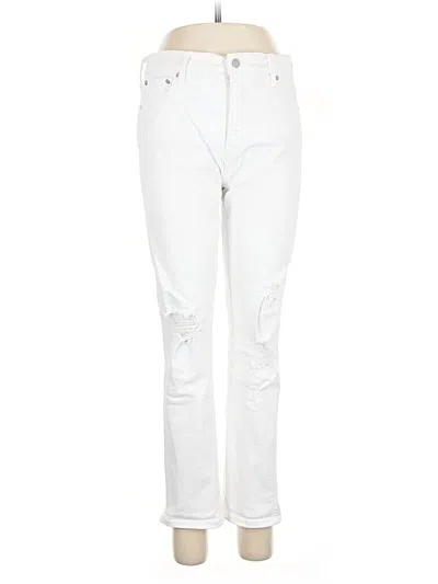 Pre-owned Gap Jeans In White