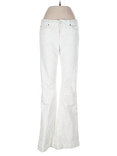 Pre-owned Gap Jeans In White