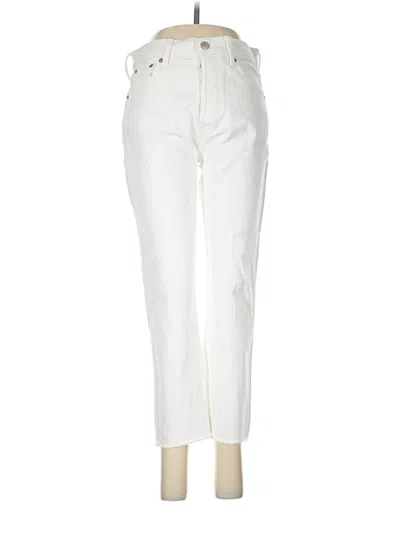 Pre-owned Gap Jeans In White