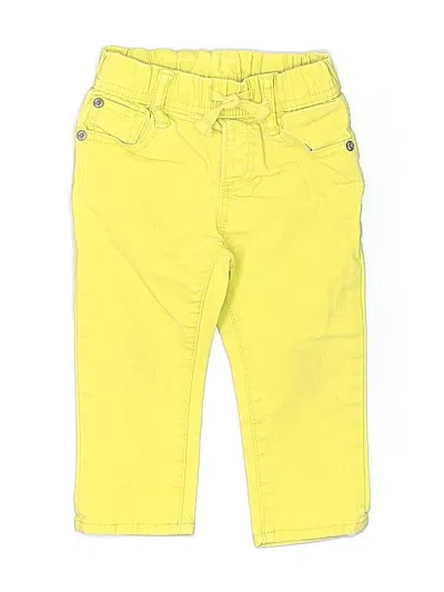 Pre-owned Gap Kids' Jeans In Yellow