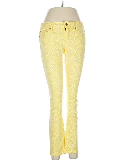 Pre-owned Gap Jeans In Yellow