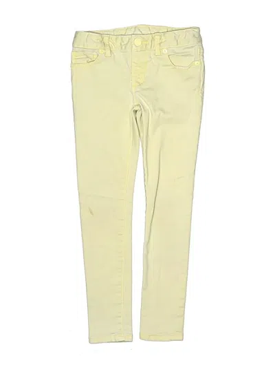 Pre-owned Gap Kids' Jeans In Yellow