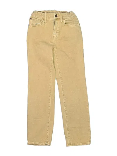 Pre-owned Gap Kids' Jeans In Yellow
