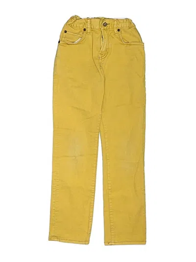 Pre-owned Gap Kids' Jeans In Yellow
