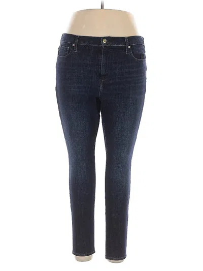 Pre-owned Gap Jeggings In Blue