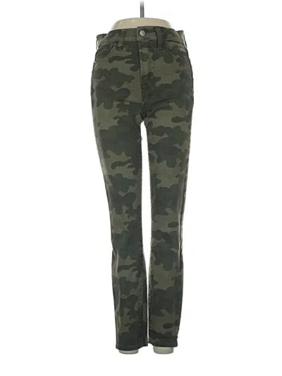 Pre-owned Gap Jeggings In Green