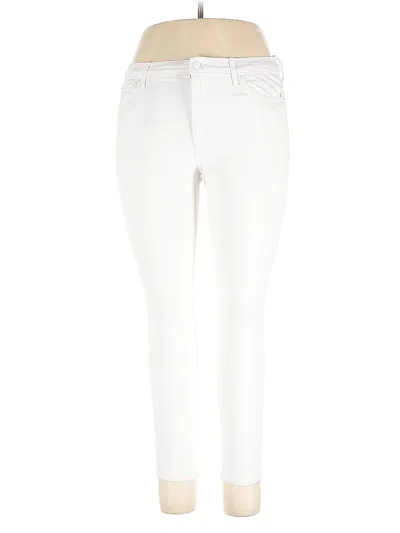 Pre-owned Gap Jeggings In White