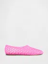Gap Jelly Ballet Flats In Phoebe Pink