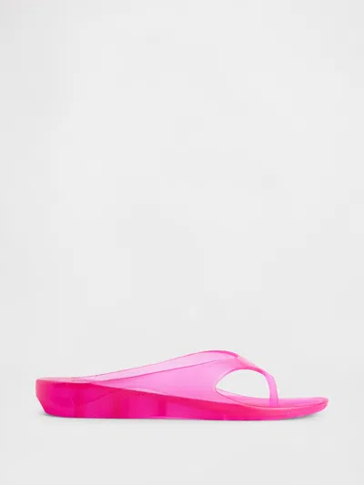 Gap Jelly Flip Flops In Pink