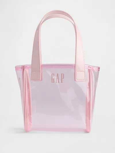 Gap Jelly Logo Tote Bag In Pink