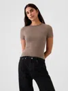 Gap Jersey T-shirt In Plymouth Rock Brown