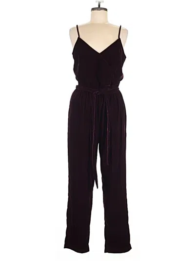 Pre-owned Gap Jumpsuit In Burgundy