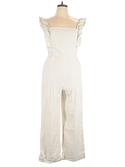Pre-owned Gap Jumpsuit In Ivory