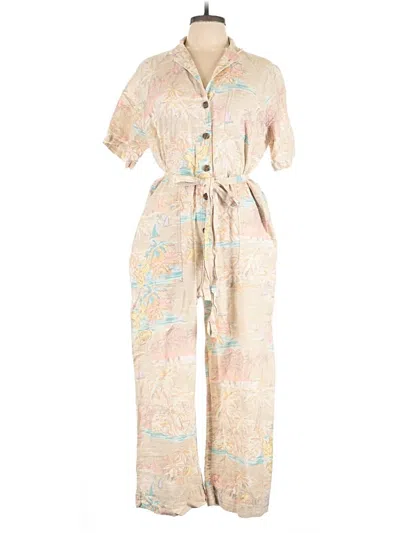 Pre-owned Gap Jumpsuit In Tan