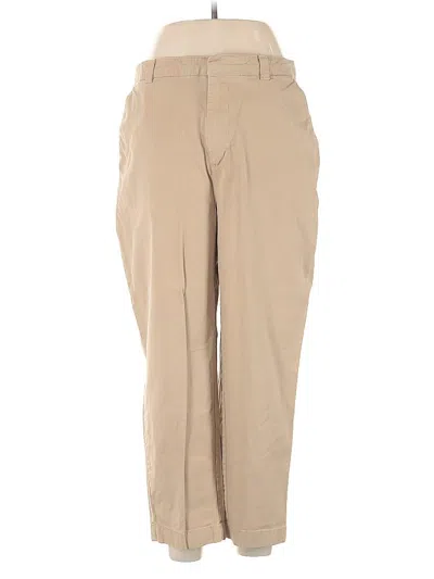 Pre-owned Gap Khaki Pant In Brown