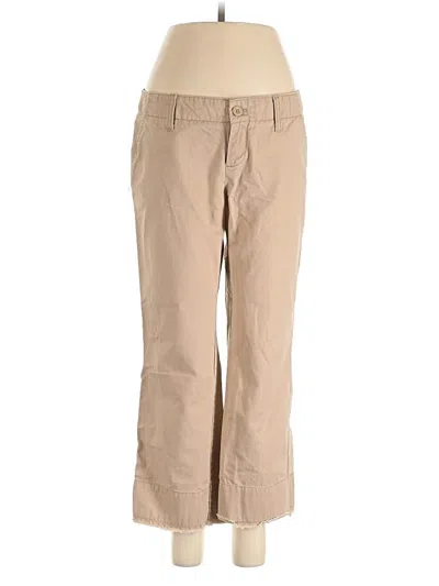 Pre-owned Gap Khaki Pant In Brown