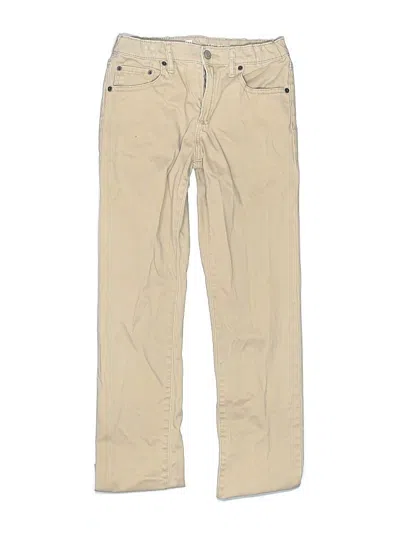 Pre-owned Gap Kids' Khaki Pant In Brown